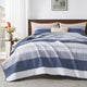 Striped Patchwork Quilt Set