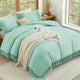 Boho Long Tassel Lightweight Fluffy Comforter Set