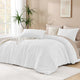 Boho Tufted Textured Lightweight Fluffy 3 Pieces  Comforter Set