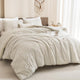 Boho Tufted Soft Fluffy Comforter Bedding Set