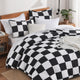 Checkered Plaid Gingham Comforter Set
