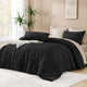 Boho Tufted Textured Lightweight Fluffy 3 Pieces  Comforter Set