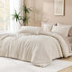 Boho Tufted Textured Lightweight Fluffy 3 Pieces  Comforter Set