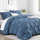 Pinch Pleat  Comforters Set