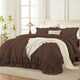 Shabby Chic Ruffle Comforter Set