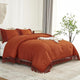 Boho Long Tassel Lightweight Fluffy Comforter Set